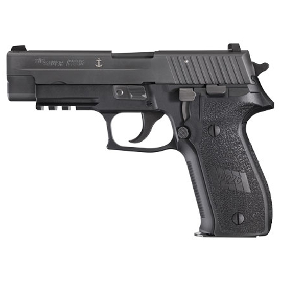 SIG P226 9MM BLK NITRON ANCHOR ENGRAVING 10RD - Pistols